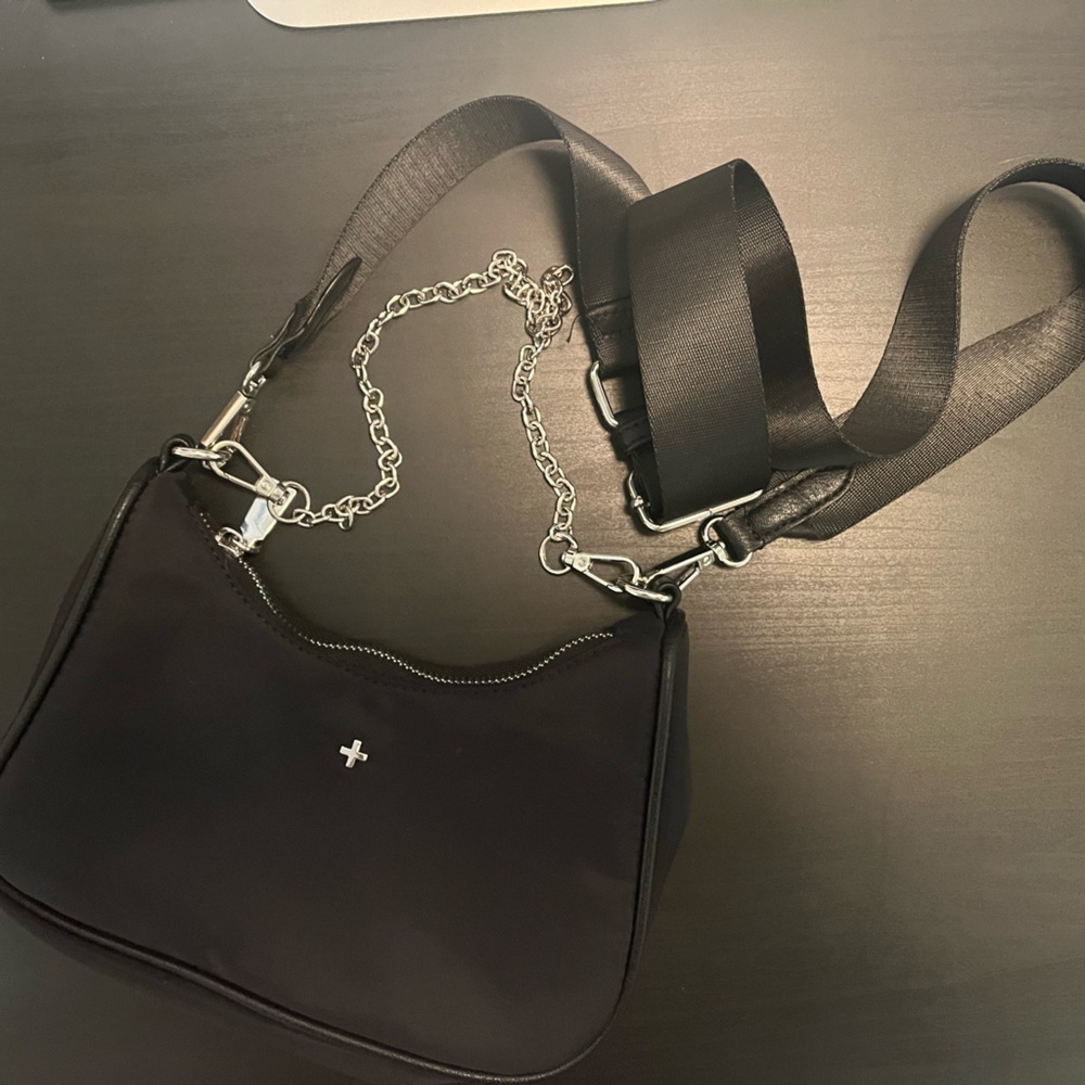 Peta and Jain Princess Polly Paloma Nylon Black Crossbody Re-Edition Style Purse